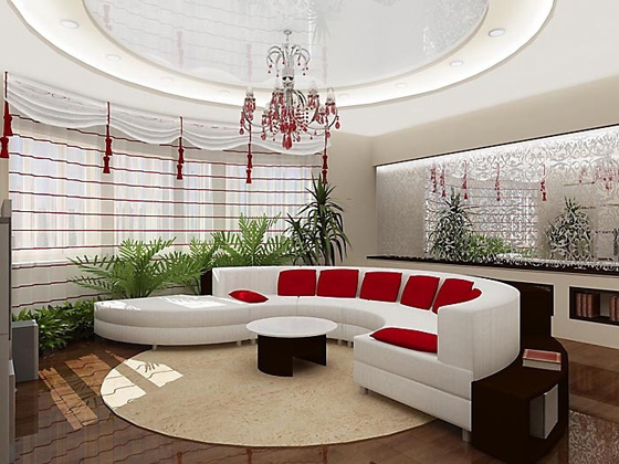 Легкие занавески. Почти незаметны, но функциональны.