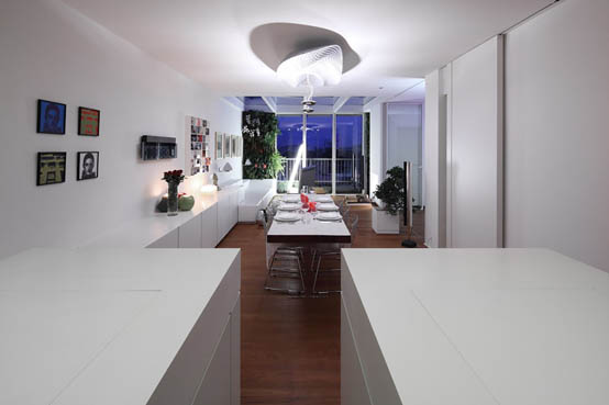 Апартаменты в Милане с дивным вертикальным садом