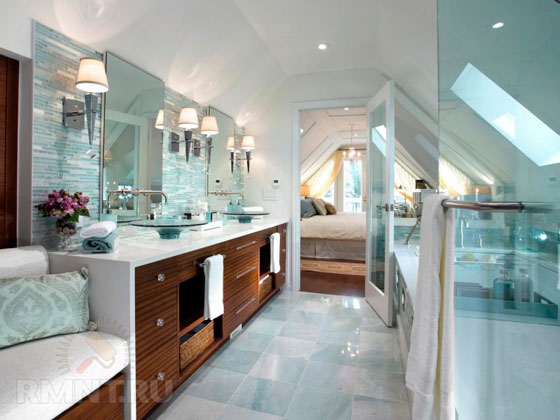 Собственная ванная комната в спальне – это так удобно