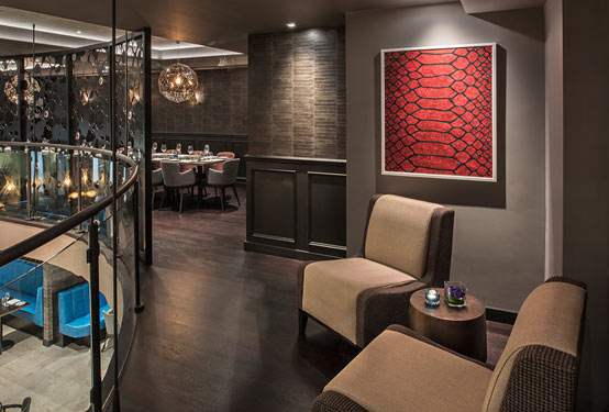 Роскошный и уютный интерьер ресторана в Лондоне