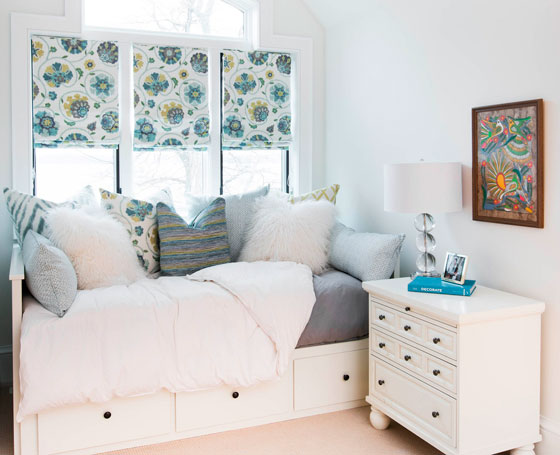 Используем пространство под кроватью