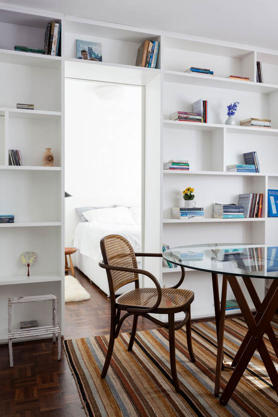 Água Verde: квартира экс-балерины в Бразилии (30 кв. м)