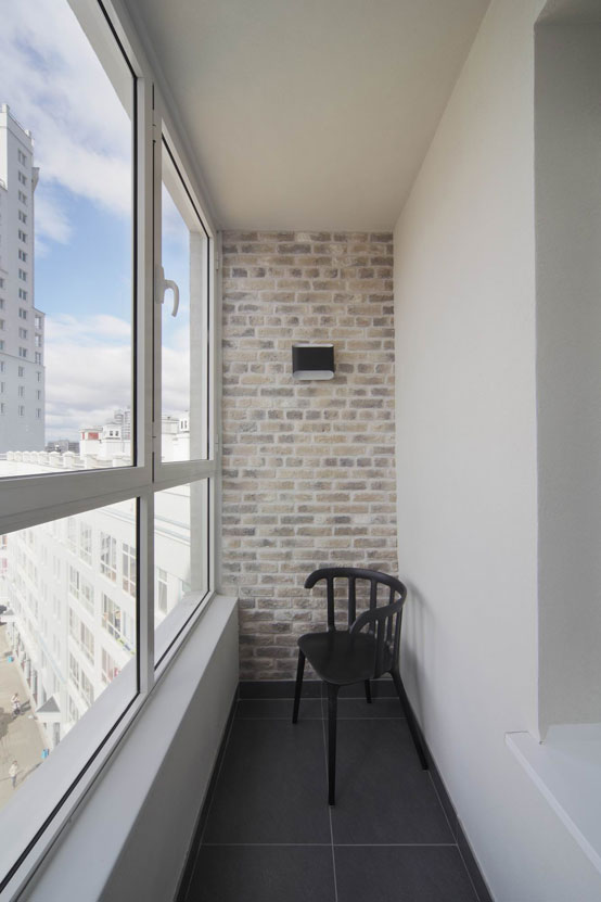 Квартира в стиле лофт (47 кв. м)