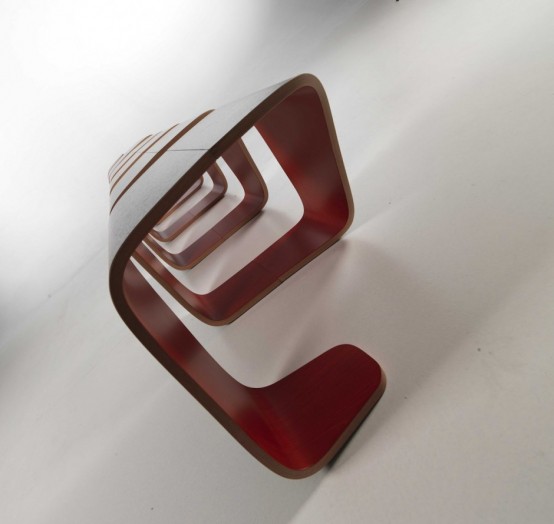 Необычная скамья от Leonardo Rossano: креативность и комфорт