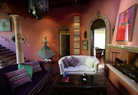 дизайн интерьера в мексиканском стиле