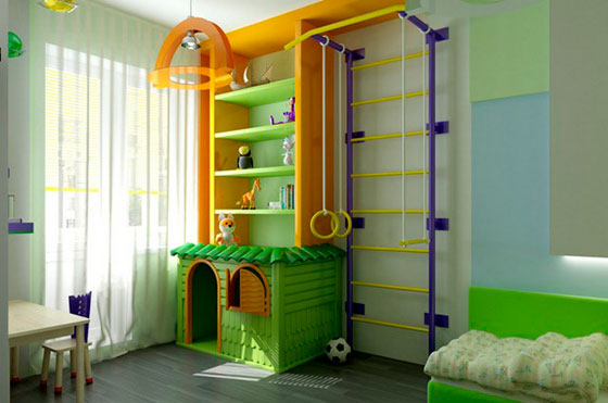 детская комната для 2 мальчиков дизайн