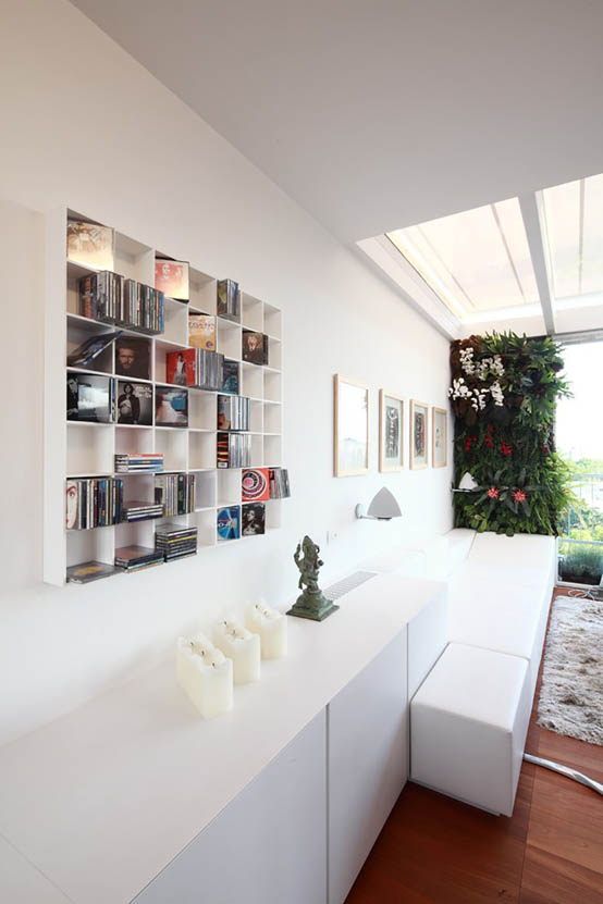 Апартаменты в Милане с дивным вертикальным садом