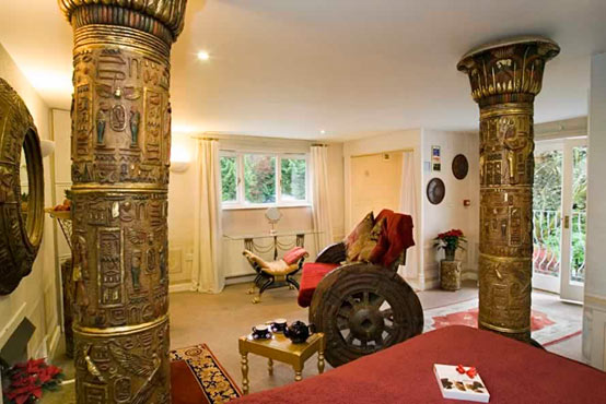 Интерьер в египетском стиле: материалы Интерьер в египетском стиле: материалы