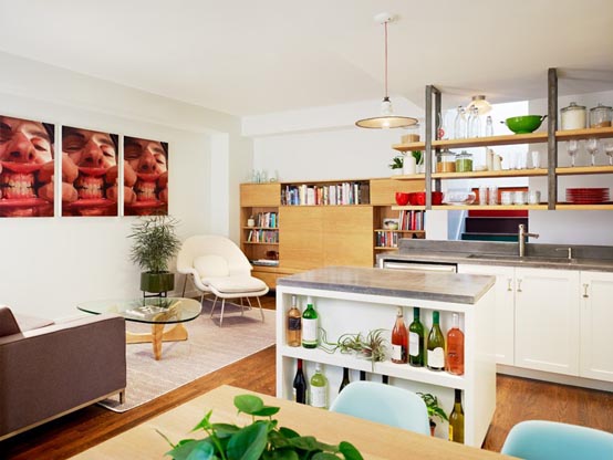 Обновление интерьера квартиры в Бруклине