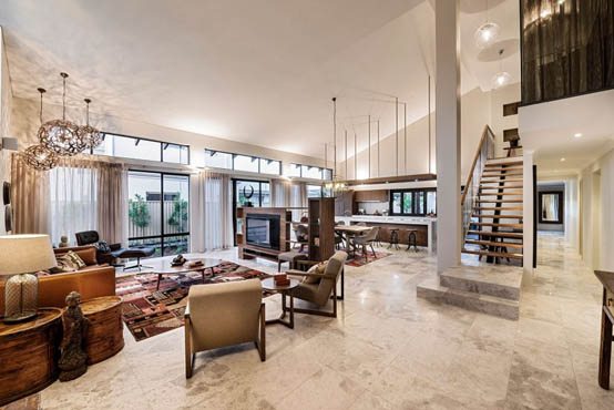 Квартира-лофт с обилием текстур