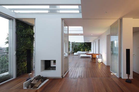 Апартаменты в Милане с дивным вертикальным садом