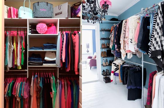 дизайн гардеробных небольших размеров