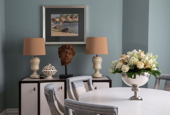 Богатый интерьер квартиры в Лондоне