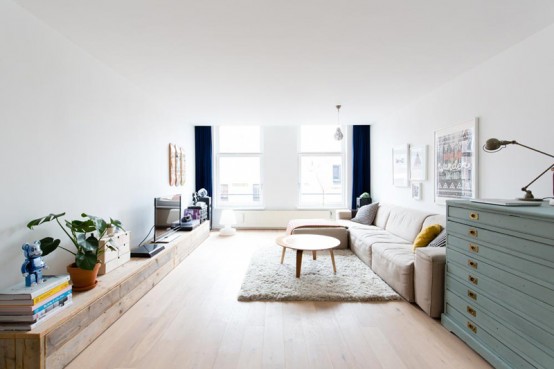 Просторная голландская квартира в скандинавском стиле