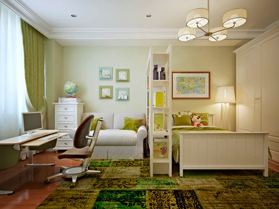 дизайн детской комнаты для двоих девочек